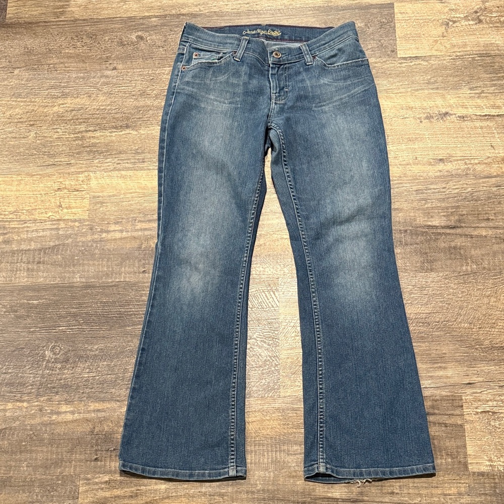 American Eagle Outfitters Blue Flare Jeans